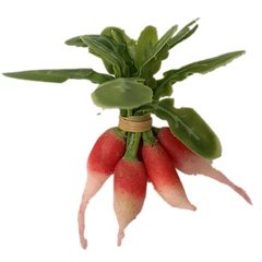 Image of <b>NEW:</b> Radish Bunch, stencilled leaf.