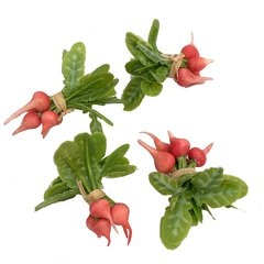 Image of <b>NEW:</b>Radish Bunch (Globe) Stencilled Leaves
